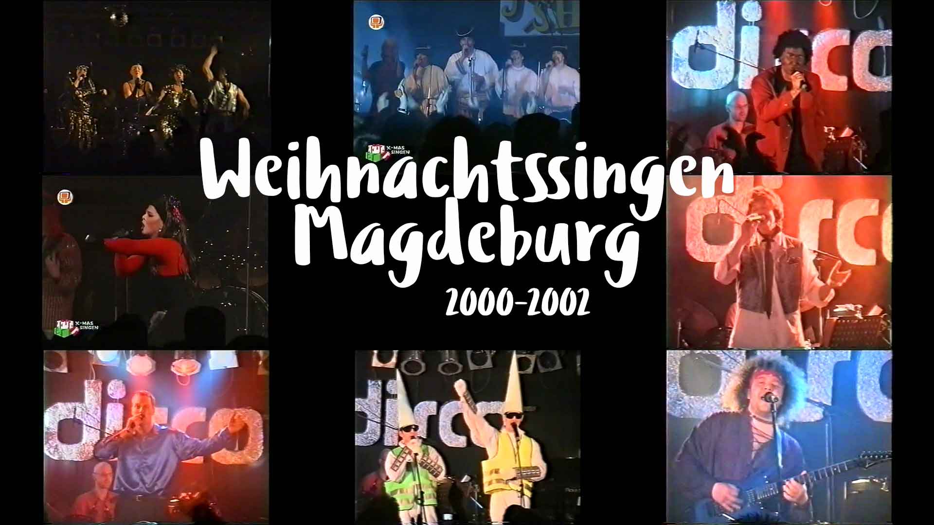 Weihnachtssingen Magdeburg 2000-2002